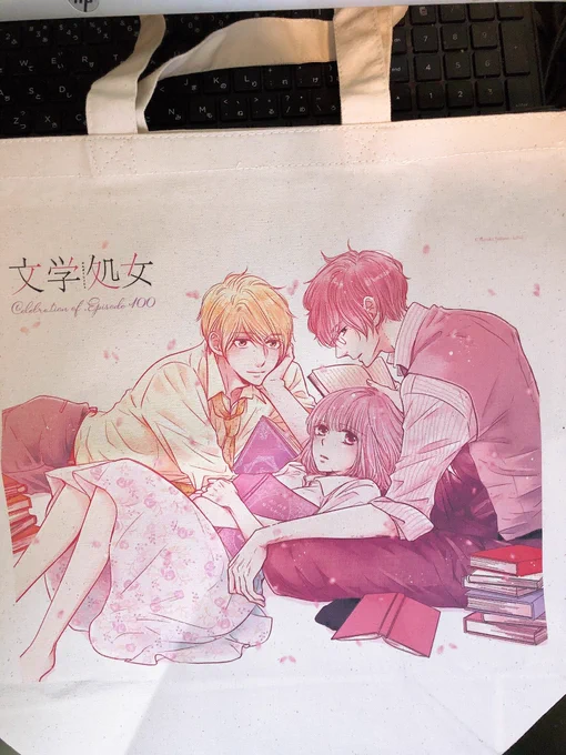 トートバッグ一足お先にもらいました!想像以上に良い色合いで、良い感じでしたー!ファンレター保存バッグとして使おうと思います!!後、個人情報という事で、応募ハガキの感想面スキャンした物ももらいました!ビッシリ感想やイラスト本当にありがとうございます!!励みになります泣 