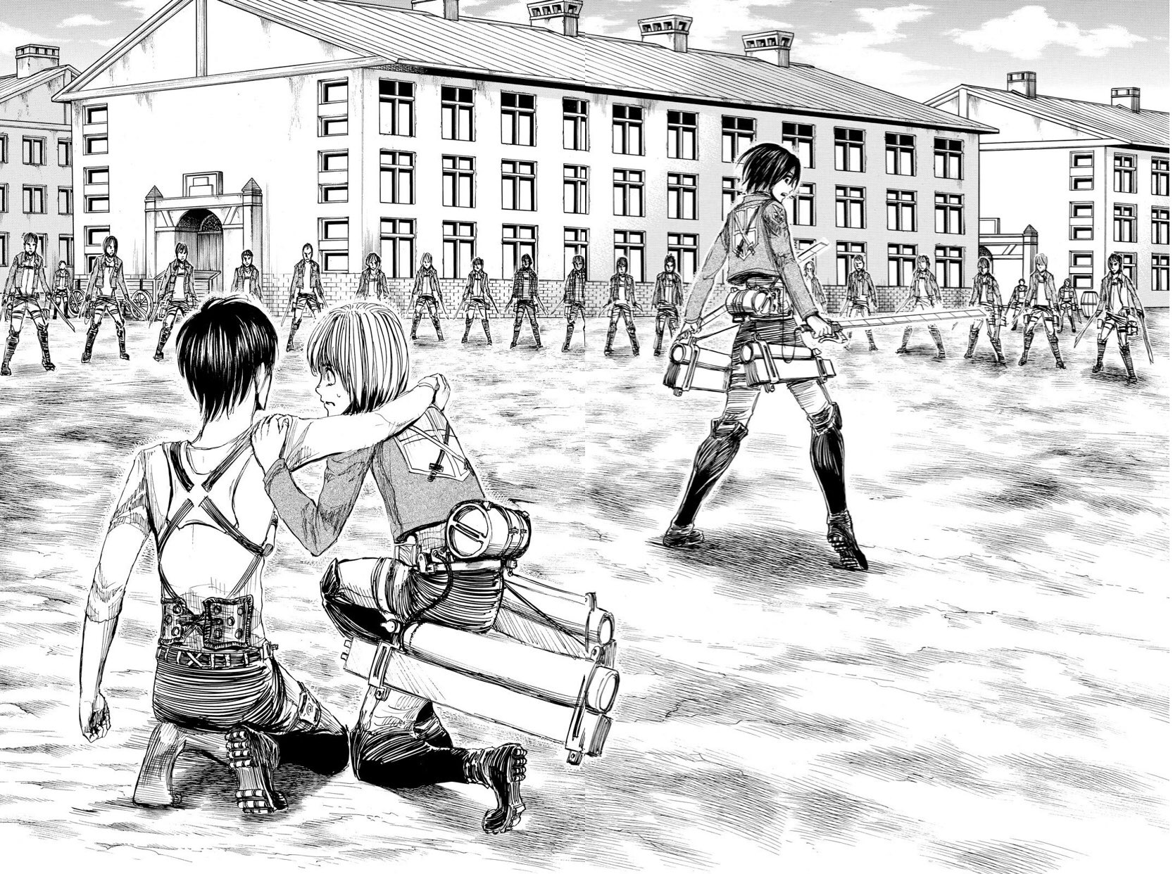 進撃attack Al Twitter 第10話 左腕の行方 みんながエレンに対して敵意と恐怖を向けるのが辛い けど無理もない この時は巨人 の正体を不明だし 巨人化できる人間なんて前代未聞 あとグリシャが 使い方は彼らの記憶が教えてくれるだろう と言っていて 当時から