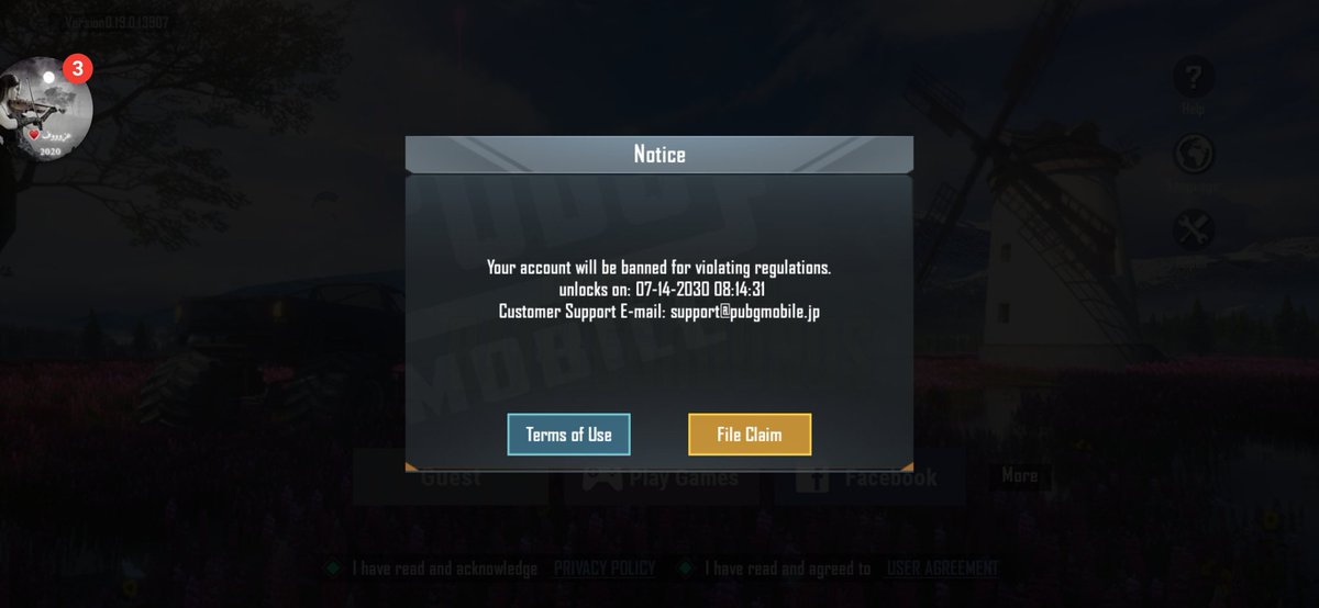 xxrsso's tweet photo. @PUBGMOBILE_JP I do not use any cheat software for the game Why こんにちは私の名前です。(ĪūĪŪŪĪō
私のアカウントはゲームのルールを疑うことなく禁止されており、規制に違反したりデータを変更したりするプログラムを使用したことがなく、ゲームの最新データを確認できます
----Band My Account https://t.co/jQUXJDkTui