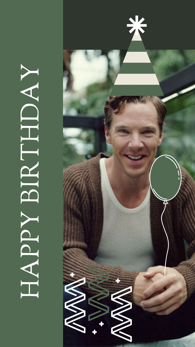 Ayatay221's tweet photo. #HappyBirthdayBenedictCumberbatch 
You're the inspiration of my life...thank you for everything...🎉 https://t.co/BAUYrLV68S