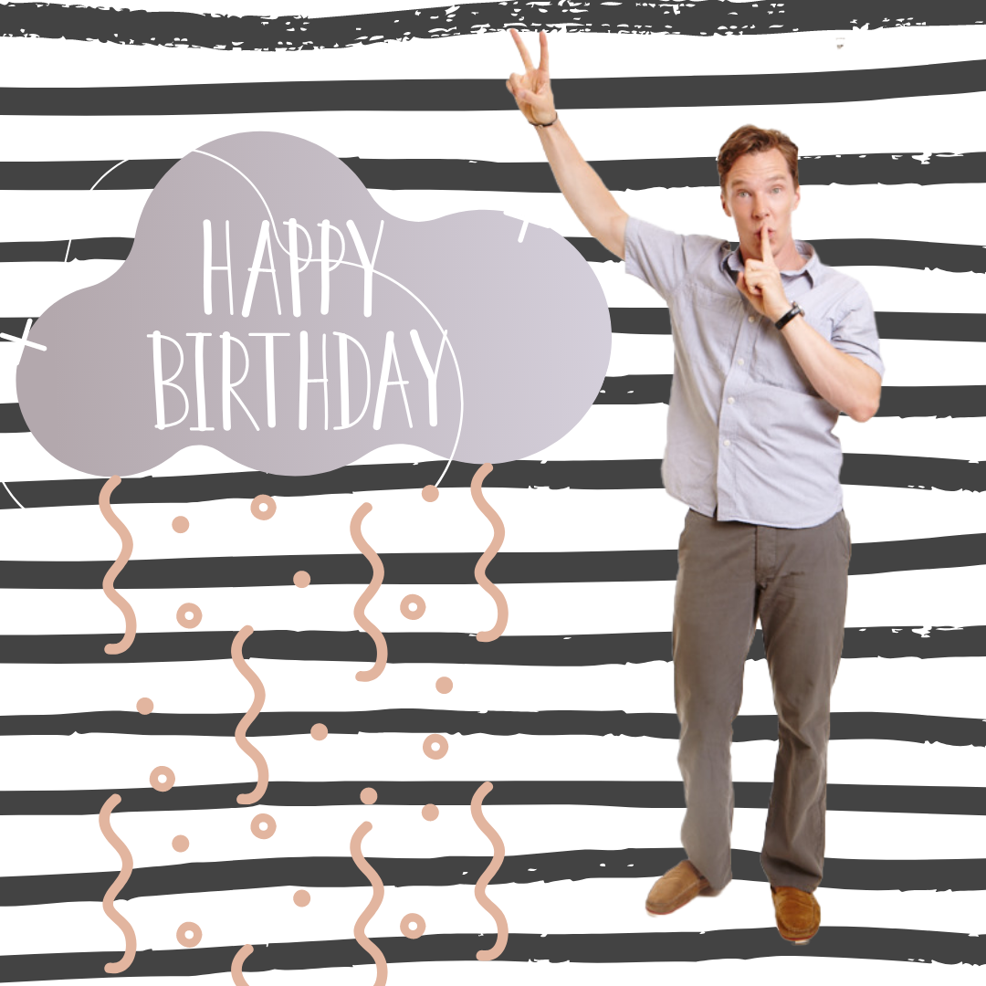 Ayatay221's tweet photo. #HappyBirthdayBenedictCumberbatch 
You're the inspiration of my life...thank you for everything...🎉 https://t.co/BAUYrLV68S
