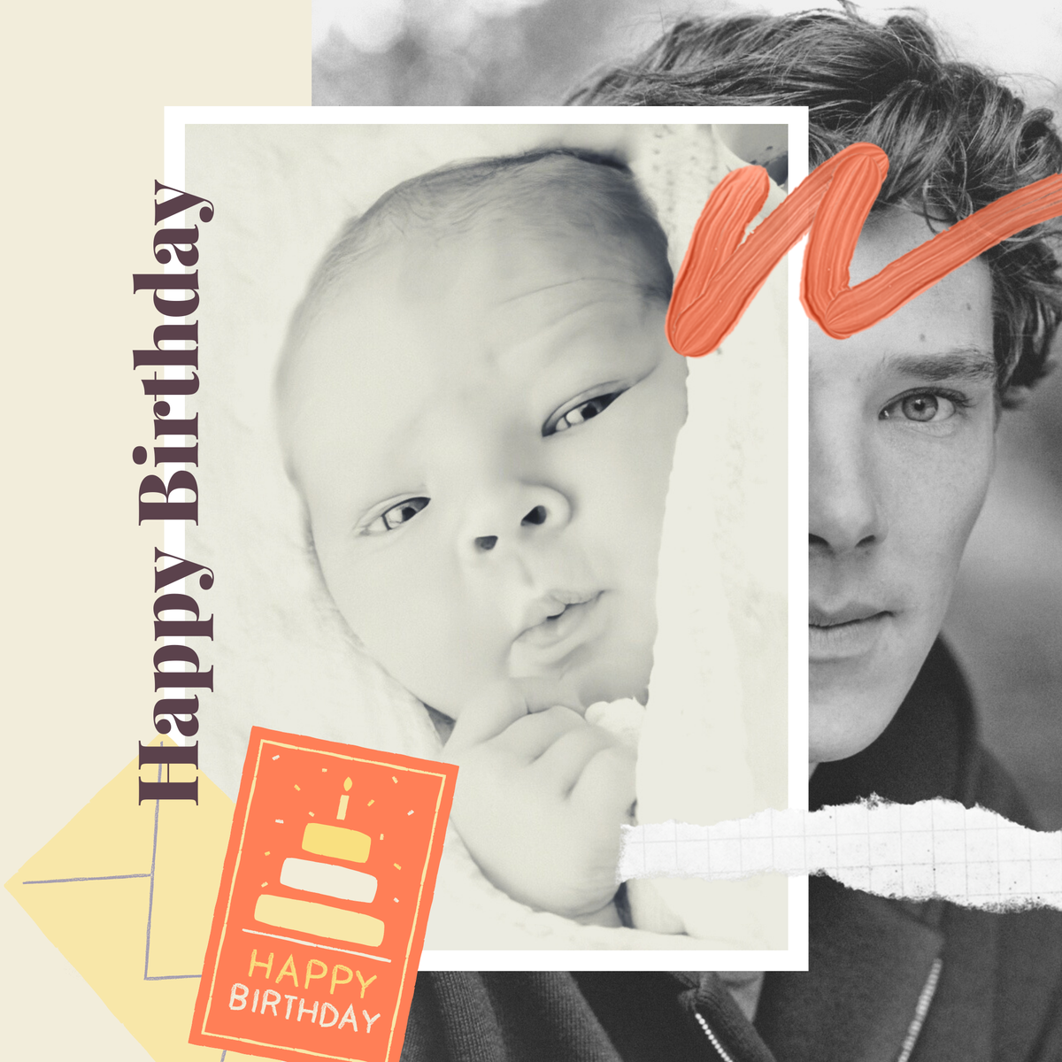 Ayatay221's tweet photo. #HappyBirthdayBenedictCumberbatch 
You're the inspiration of my life...thank you for everything...🎉 https://t.co/BAUYrLV68S
