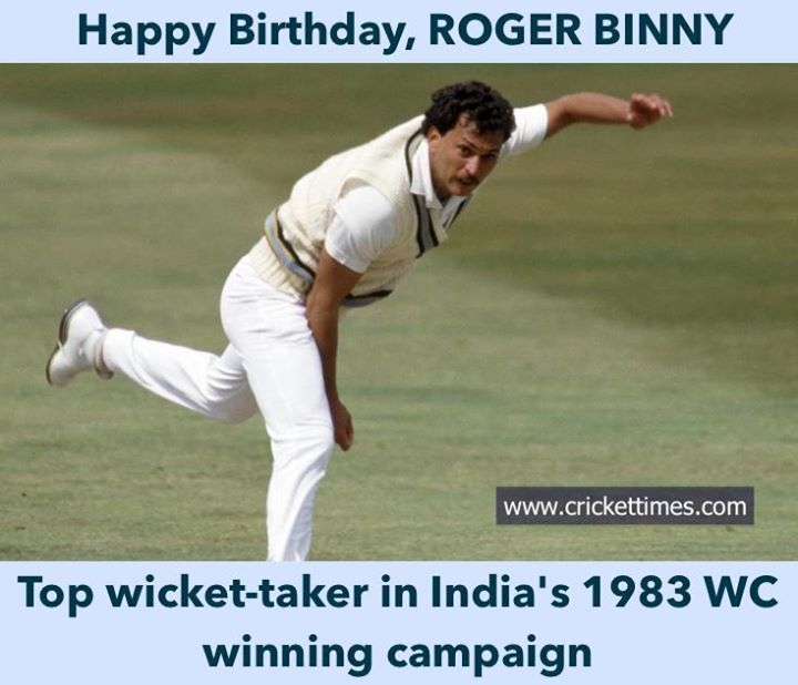 Happy Birthday, Roger Binny 