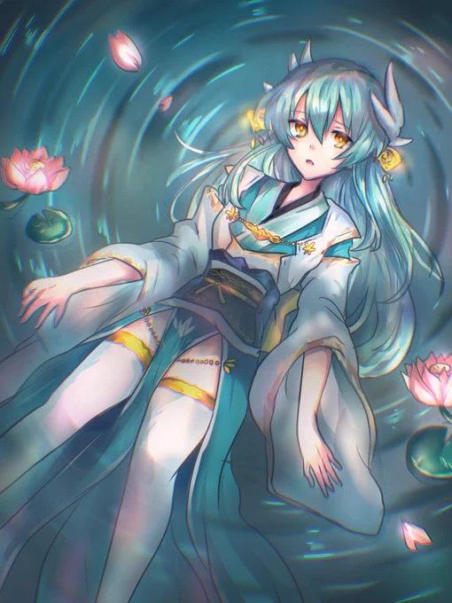 描きました。
#FGO #清姫 