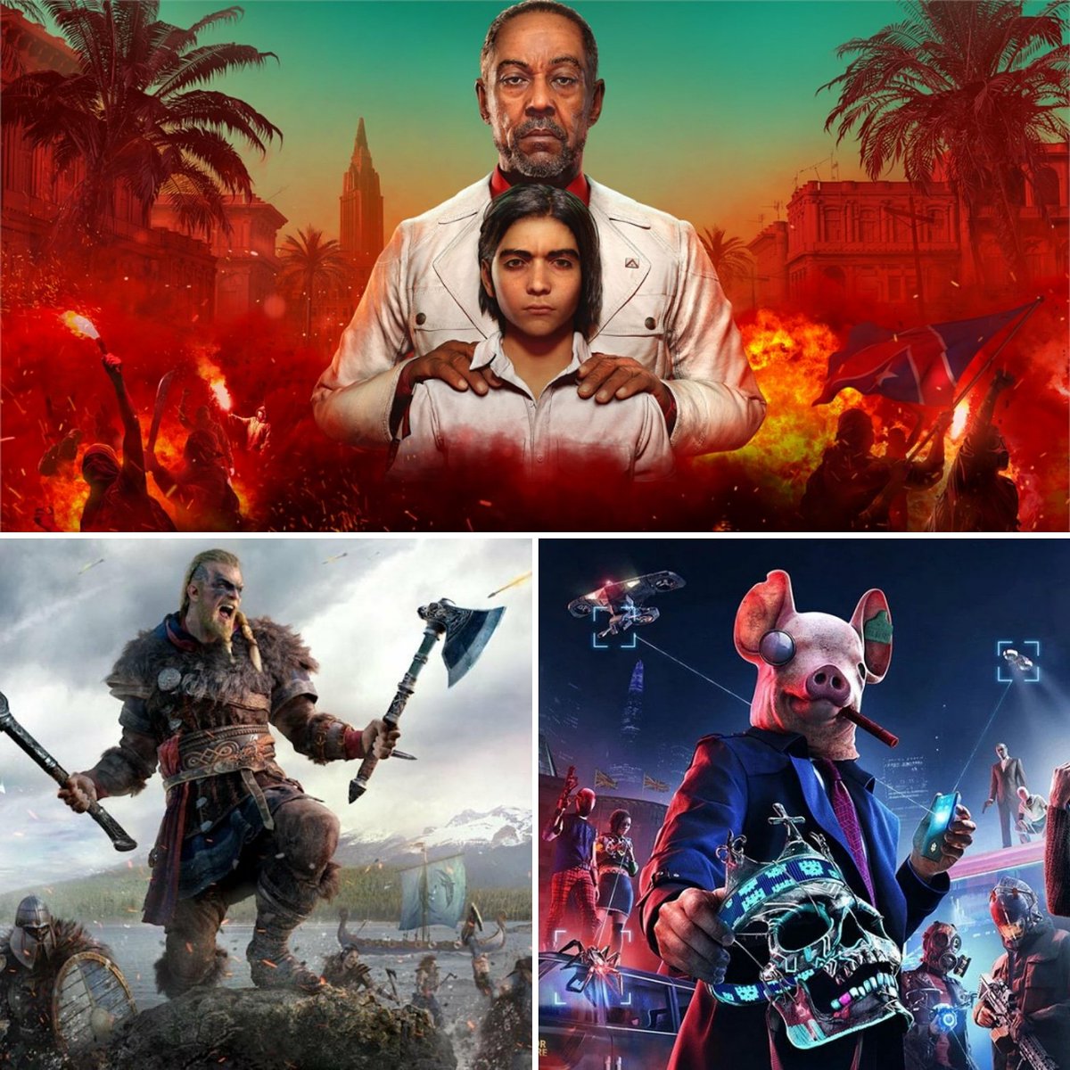 DARCADEPodcast's tweet image. Tune in to D'Arcade this Monday where we talk the big three from Ubisoft Forward and our first impressions of Ghost of Tsushima. 

And if you missed out on last week's episode you can catch up now wherever you get your podcasts.

#FarCry6 #AssassinsCreedValhalla #WatchDogsLegion