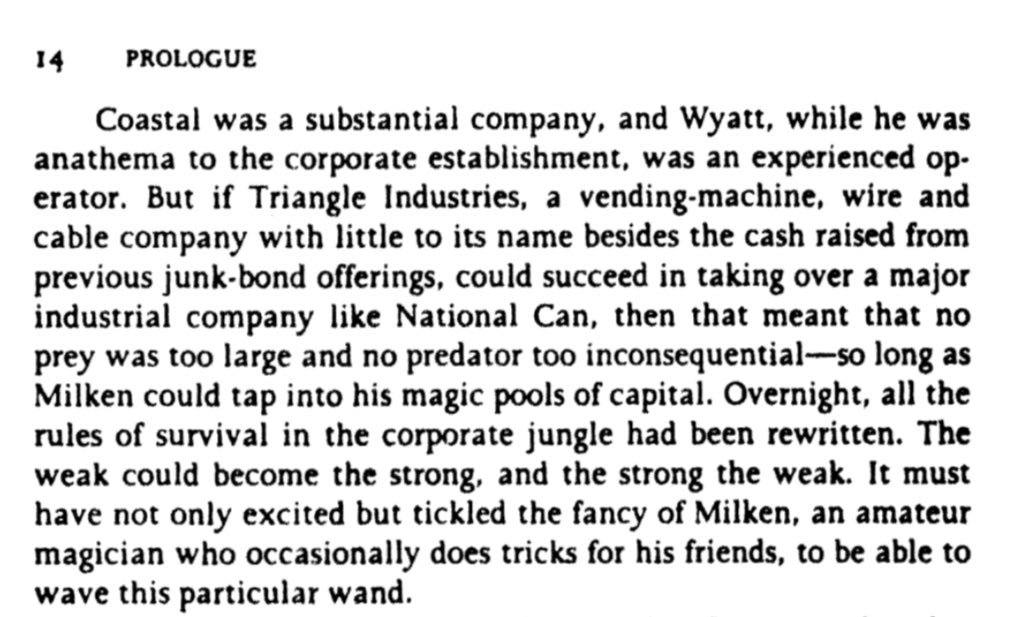 De la noche a la mañana, se reescribieron todas las reglas de supervivencia en la jungla: el débil se podía convertir en el fuerte, y el fuerte en el débil