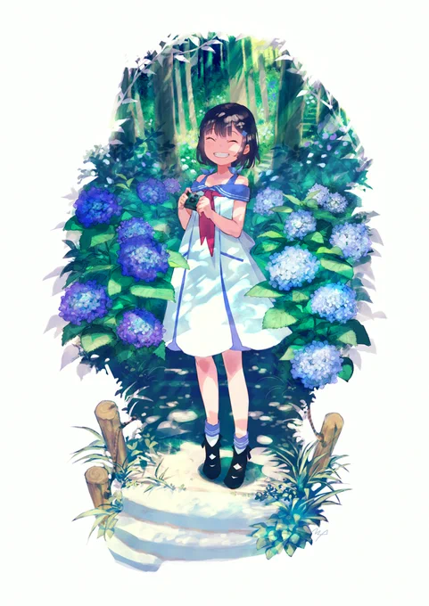 #女の子のイラストだけで興味を持ってくれる方へ届け 