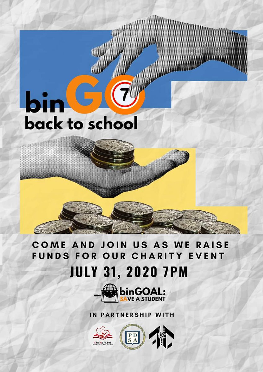 BinGoBck2School's tweet photo. The loss of aid given to student assistants is one of the challenges that UE is currently facing. In order to be of service to our fellow warriors, Bingo Back To School is launched! Proceeds will be given to the Save A Student initiative. Stay tuned for more details. https://t.co/7Gyk9bBntO