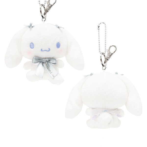 シナモングッズ情報 シナモロール 夢展望で発売中 Dearmylove サンリオキャラクター サンリオキャラクターズ ぬいぐるみキーチェーン シナモロール T Co Slk9wbpkw5 360度どこから見てもかわいい ぬいぐるみキーチェーン T Co