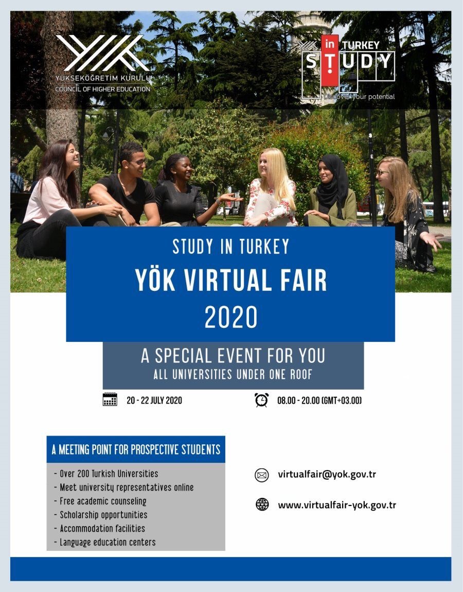DEUFACULTYOFBUS's tweet photo. Dear prospective students,
Our University is at “Study in Turkey: YÖK Virtual Fair”, where you will find education and research opportunities, campus life and more. We will be answering your questions online. Registration: https://t.co/IemFM9zIzc @universitemDEU @DEU_IRO https://t.co/lyVrdoi4uN