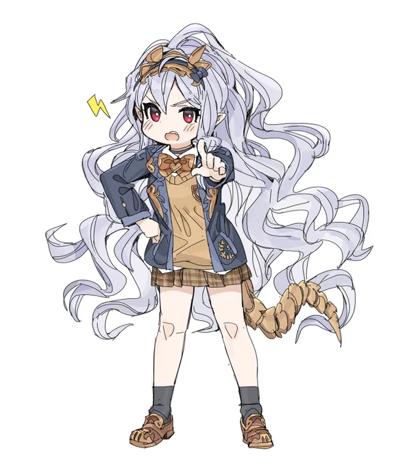 新エピ 学園 制服 後輩のメドゥーサたそ。。。 