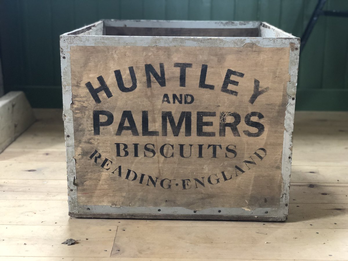 Here’s an (empty) biscuit box. 

We *may* have eaten all the biccies in sheer reckless abandon.

#BattlefieldBiscuit