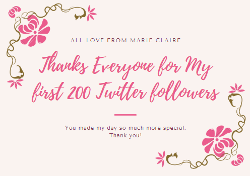 rosewaterfor's tweet photo. #Twitter #ThankYou for my First 200 #Followers #SundayMotivation #SundayVibes https://t.co/QE7tlfPnfJ