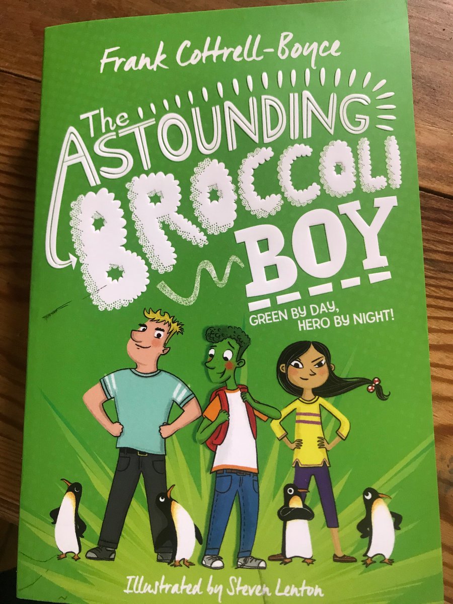 Just discovered that I have one spare Broccoli Boy  -in whic I accidentally wrote a comedy about a viral pandemic and its happy ending. Free signed copy to someone who retweets - decision tonight