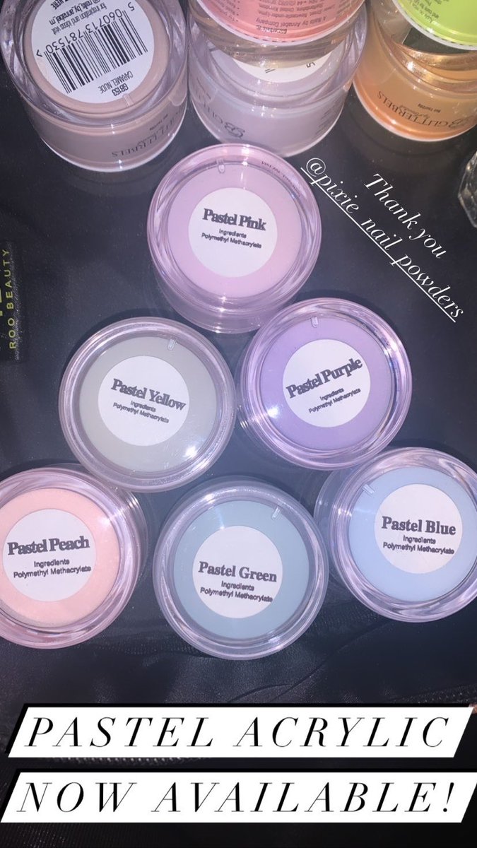 nails_scorpio's tweet photo. 🚨PASTELS ARE IN!!

Please find below the pastel colours available and this week’s appointment slots!

The 20% off deal is for this week only (acrylic toes not inc)

Bookings &amp; enquiries are to be made via DM’s (twitter or IG @ scorpio__nails  link: https://t.co/ekrkykXDYY) https://t.co/xjE7CEiWol