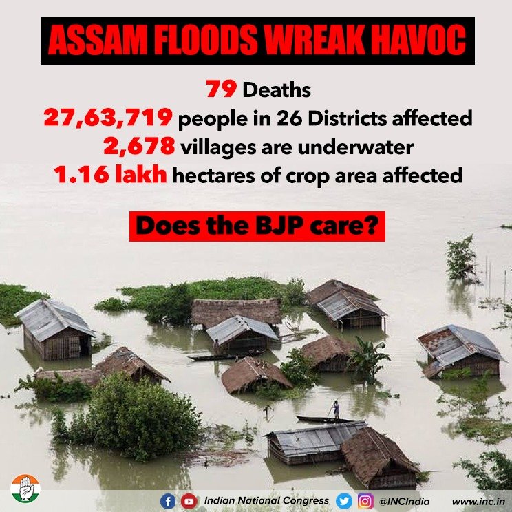 IYCAssam's tweet photo. इस सरकार ने जनता की आपदा में कोई मदद नहीं की, न जीव जंतु की रक्षा कर पाये न इंसानो की। 
कुर्सी पाना - सत्ता में आना एक बात है और उसको चलाना दूसरी। 
➡️ जब विपदा में management करना नहीं आता तो ऐसी सरकार का क्या फायदा? 

➡️ मीडिया भी highlight नहीं करता। 

#BJPDisasterMisManagement https://t.co/e1wjQPV524