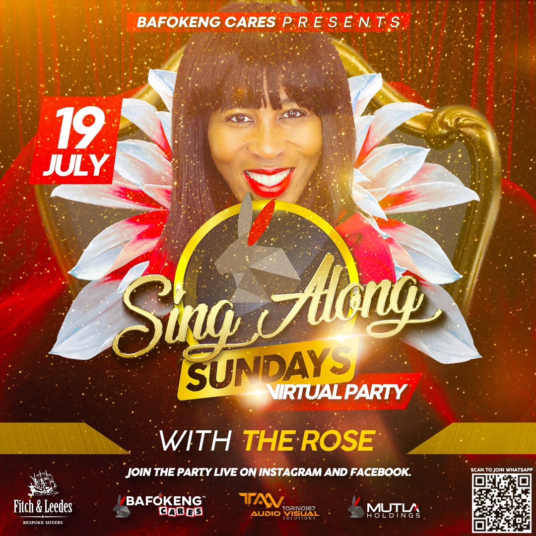 bafokeng_corner's tweet photo. Catch the Rose between 1-2 pm . We doing it the right #SingAlongSunday #bafokengcorner https://t.co/r0KidPJOfk
