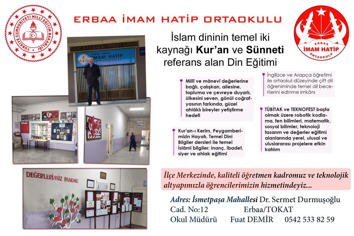 Erbaa İmam Hatip Ortaokulu (@erbaao) on Twitter photo 