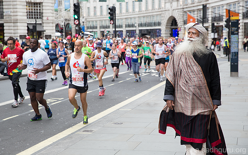 SadhguruJV's tweet photo. Competitors are not enemies. They are people who keep reminding you of your own shortcomings. Your quality control. #SadhguruQuotes https://t.co/kRL0Wa3AoU