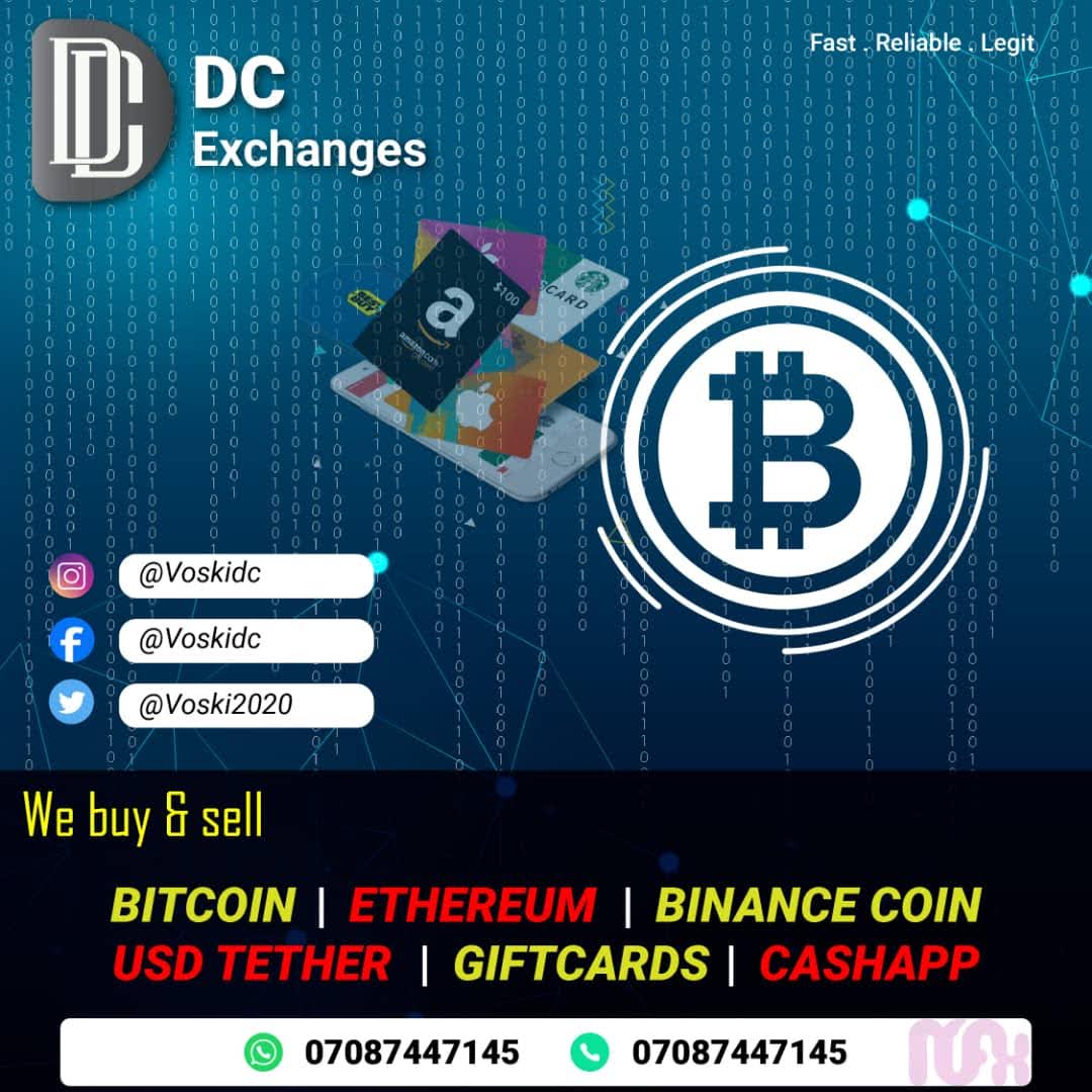 Voskidc's tweet photo. Why you need to start trading with me
1. I'm available on all social media (including the ones you don't know)
2. I'm legit and never scammed a single soul
3. I offer the very best rate you can get in the market anyday
4. I buy anyday, anytime and pay instantly
#DCxChange https://t.co/KKzCV61WeB