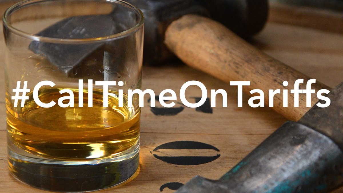 ScotchWhiskySWA's tweet photo. Last week we launched our campaign to #CallTimeOnTariffs! 

Lend your voice to help us get tariffs removed on #ScotchWhisky exports to 🇺🇸 

Find everything you need to get writing here 👉  https://t.co/x2ft7rfNTr https://t.co/QGCfiOzK6P