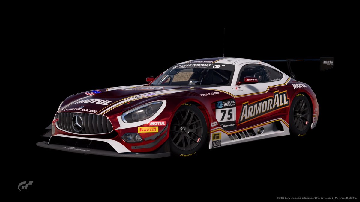 FDRIVERacing's tweet photo. 2020 #GTS_10H 
No.75 F-DRIVE Racing with Team Masquerade
Mercedes-AMG GT3 https://t.co/MALZcndfT5