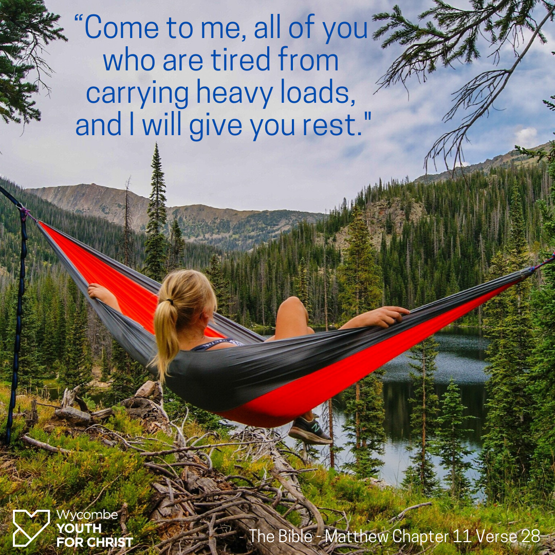 Rest looks different for each one of us, we all recharge in different ways. How do you rest and recharge?

#wycombeyouthforchrist #wycombeyfc #wyfc #spiritualsunday #cometome #rest