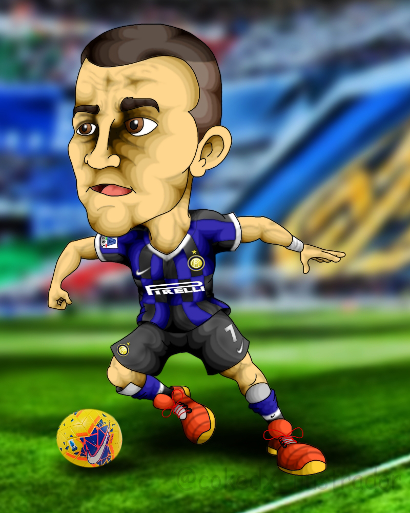 CokanoMix's tweet photo. @Inter @Alexis_Sanchez  on fire!!  :D

#AlexisSanchez #Inter #SerieA #Cartoons #Caricaturas #Fanarts #Chile #Futbol #Internazionale #Inter #Inter https://t.co/gsRogaNsNk