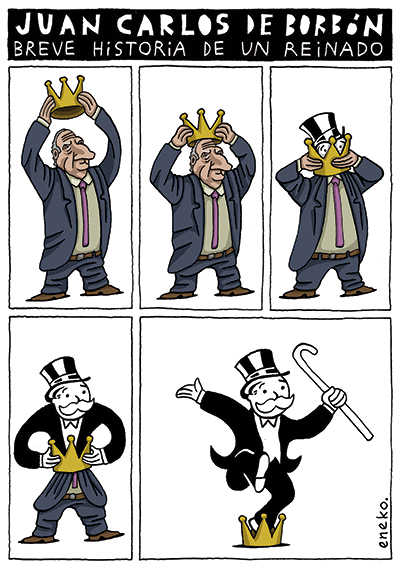 EnekoHumor's tweet photo. Algunas cosillas sobre la Casa Real publicadas en @eljueves y @ElSaltoDiario en los últimos tiempos. https://t.co/pdp5NrBo6W