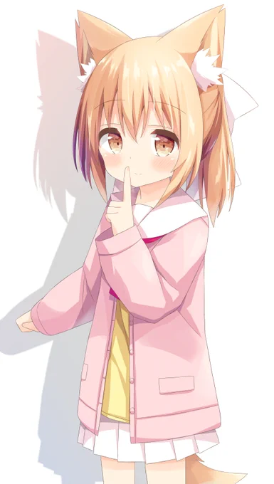 うちのこ。PC新調したから試し描き。#みぃけちゃん 