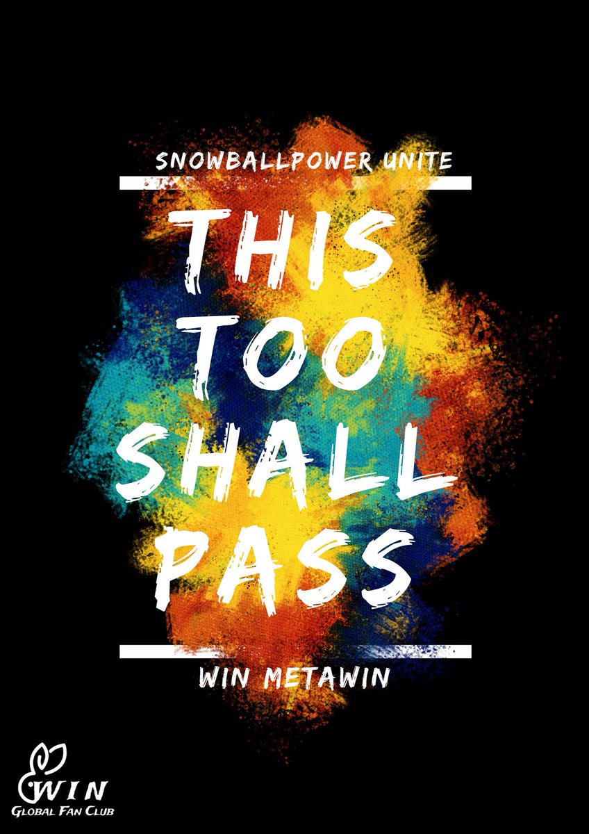 winglobalfc's tweet photo. 071920 [IGS Update]
@winmetawin 

We're here for you bunny, you're not alone. Hang on. Just remember the sunshine when the storm seems unending. This too shall pass. We love you! 😘🐰💚

#snowballpower #winmetawin https://t.co/IWBfom99kD