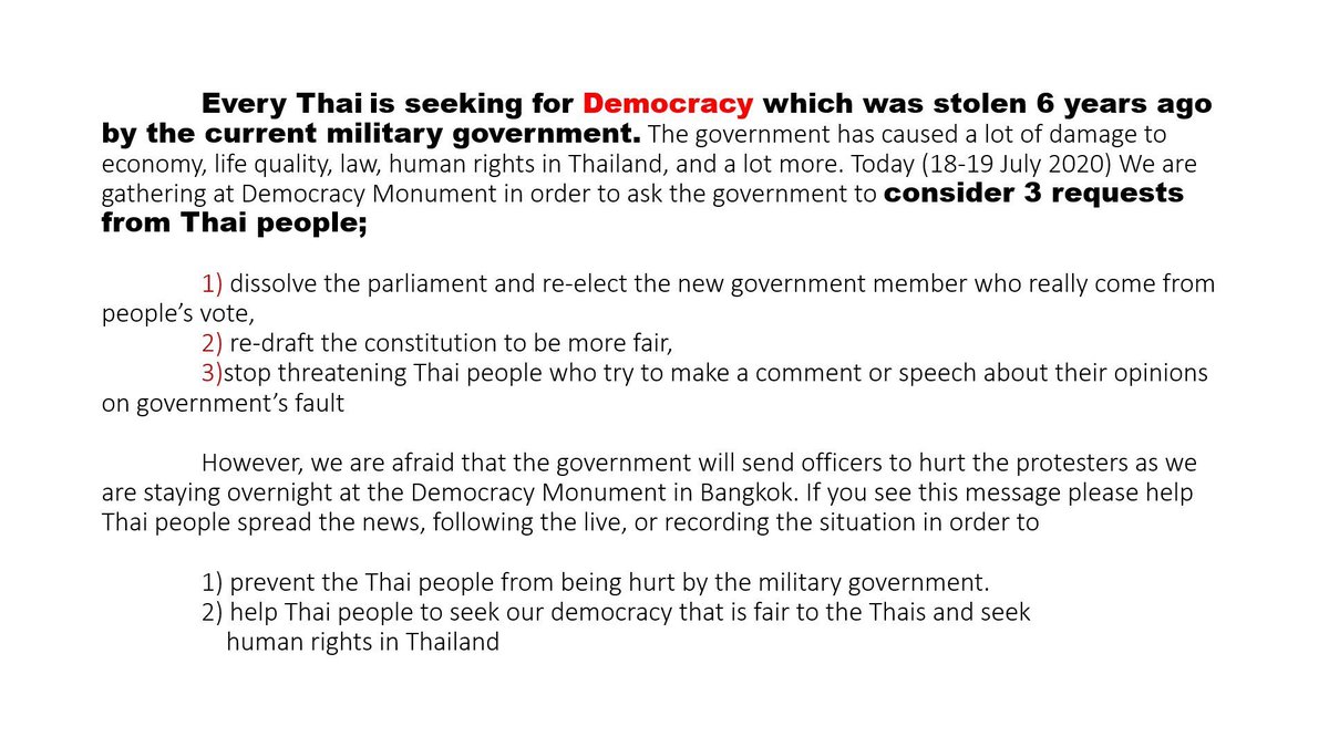 SF_1014thbot's tweet photo. "แม้อาจจะเป็นเพียงกระบอกเสียงเล็กๆเสียงหนึ่ง แต่เพื่ออนาคตที่สวยงามของมาสเตอร์และทุกๆคน"

"เพื่อความฝันของมาสเตอร์และพวกเราทุกๆคน พยายามเข้านะครับ!"
#เยาวชนปลดแอก
#respectdemocracyTHAI https://t.co/LXaInUjYYJ