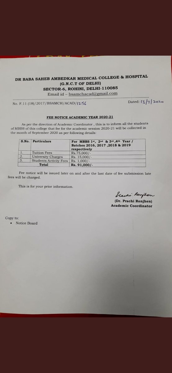 JohriHarshit's tweet photo. Honorable CM shri @ArvindKejriwal Your force of future doctors need your help in the midst of these crisis. 
#reducefeeburden_bsa https://t.co/7utl1ZSXle