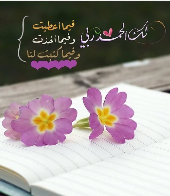 اللهم لك الحمد دائماً وابداً
