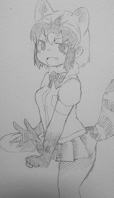 落書き アライさん 