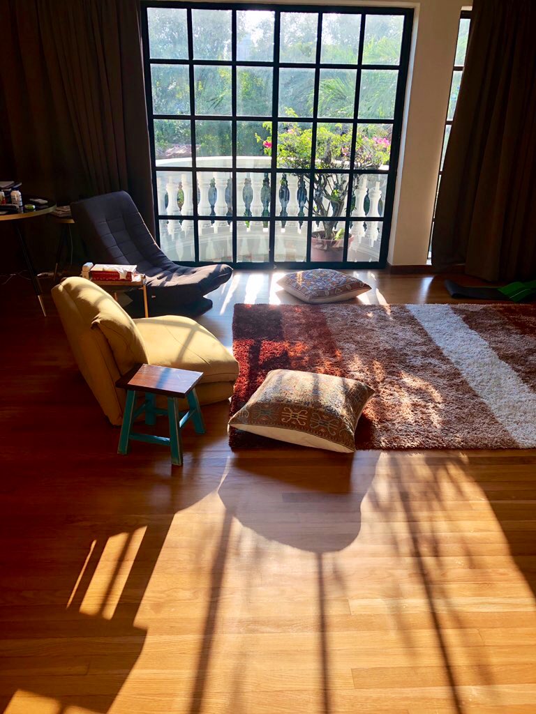 parrysingh's tweet photo. 1. Switch on AC full blast
2. Let the sun come in
3. Moongphali &amp; chai 
Not the real thing but comes close to Dilli ki sardi wali dopehar. https://t.co/2g4VlY2zBC