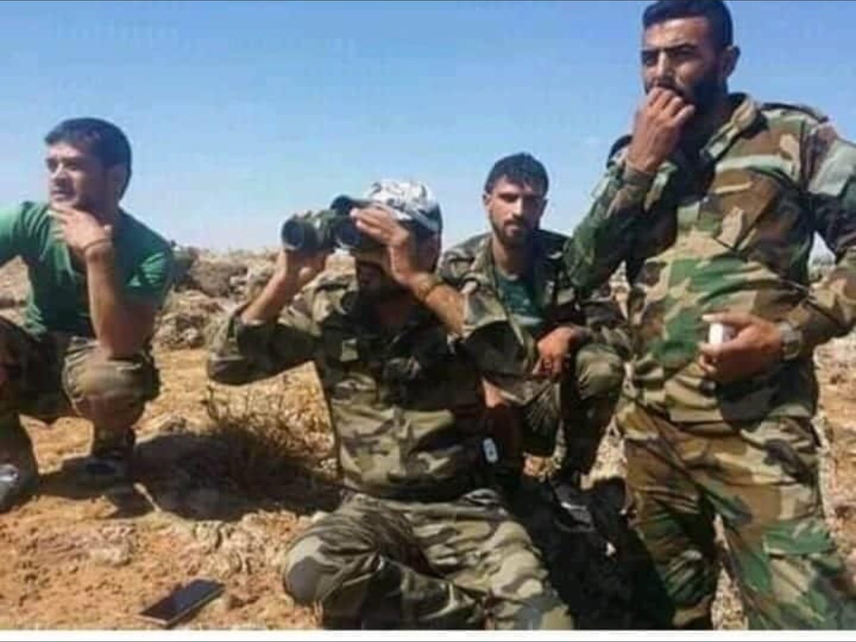 SteeleSyAA's tweet photo. Tiger spotted! Syrian Arab Army 25th Special Forces BGen Suheil al Hassan during observation mission in the southern #Islib countryside #Syria #Tigerforces #Syrianarmy🇸🇾please feel free to follow for daily Syrian Arab Army updates 🇸🇾 https://t.co/2pazKWp7ql