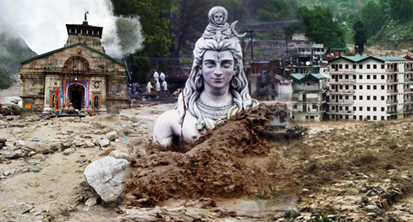Is it merely a co-incidence that everything around  #KedarnathTemple swept away in devastating flood yet the 8th century main structure of holy shrine is still standing tall?I penned down this piece 7yrs ago almost same time & the thoughts cant be more relevant than today.1/n