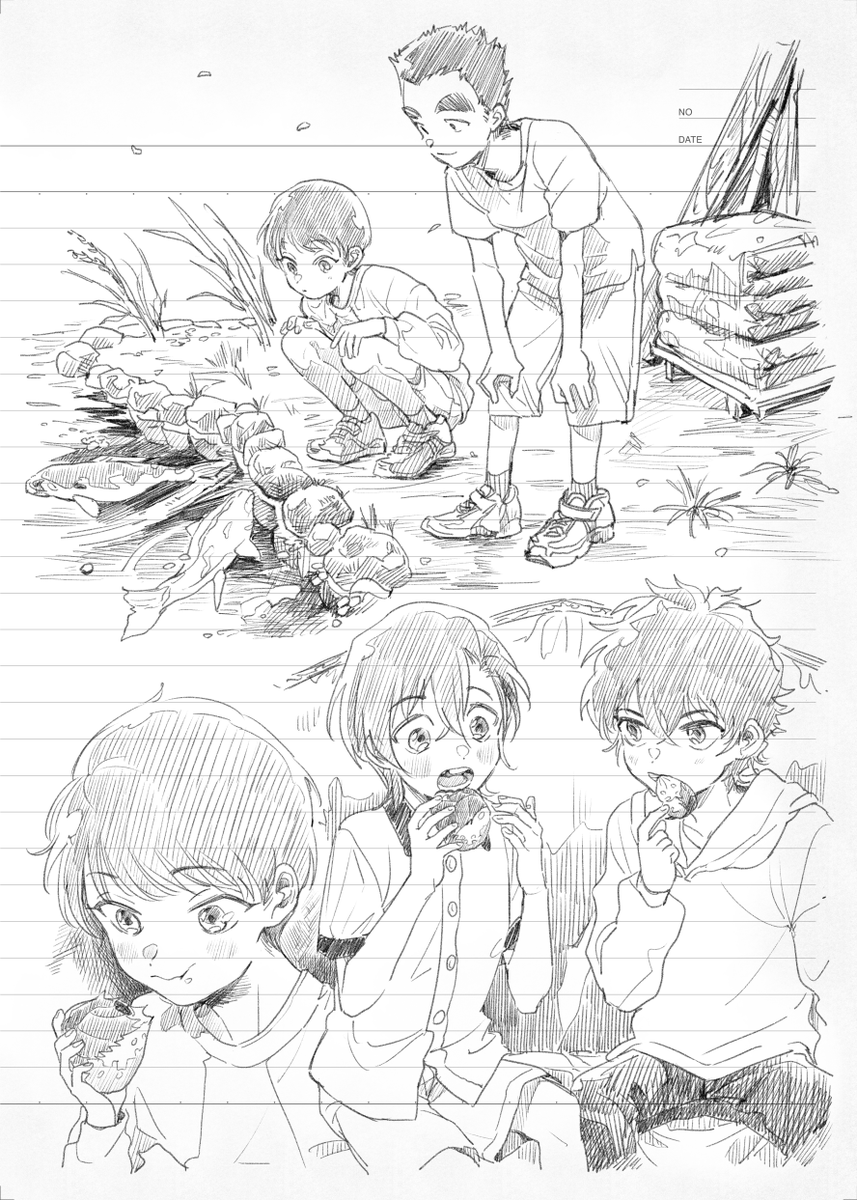 絵のとこだけツイッターにも載せるね 