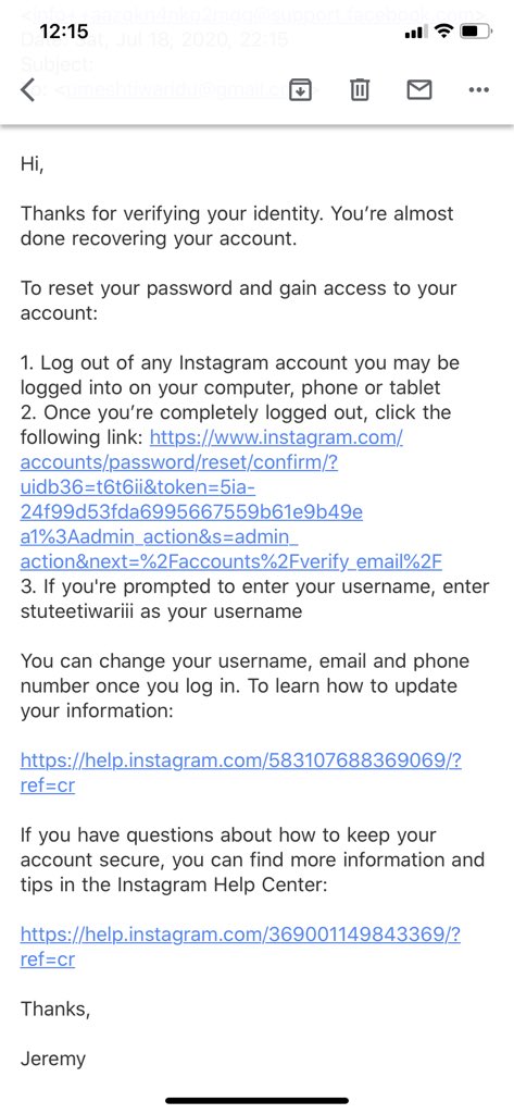 stuteemusic's tweet photo. @instagram my IG username is @stuteetiwariii and is clearly visible on Instagram. I can’t log in from past one month. I just don’t understand this matter. Kindly help me to log in my account asap. I received a mail from Instagram, I’ve given proof also but still can’t log in? https://t.co/b151MbO1Ff