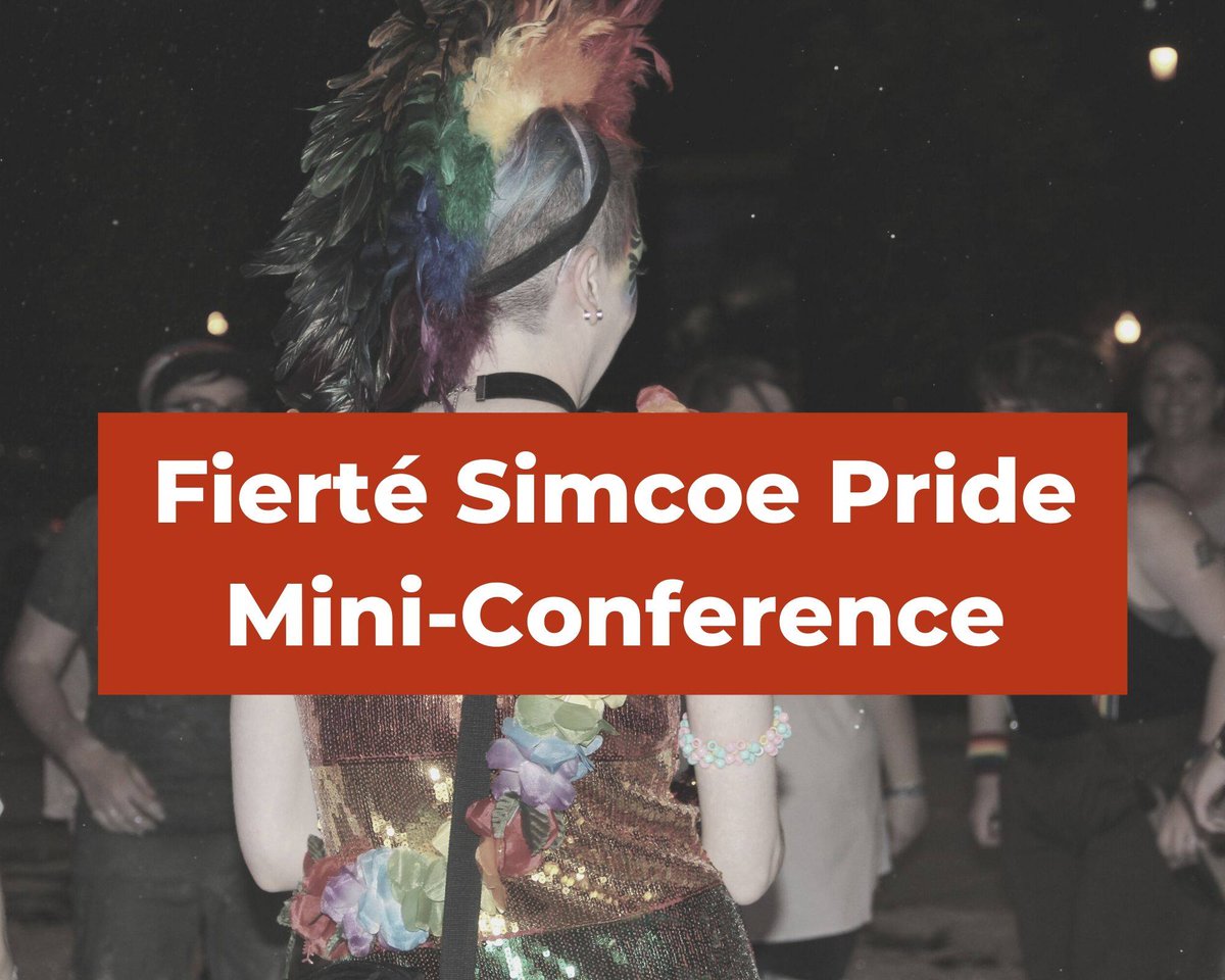 SimcoePride's tweet image. Our mini-conference is coming up! Visit simcoepride.com/mini-conferenc… for all of the details!