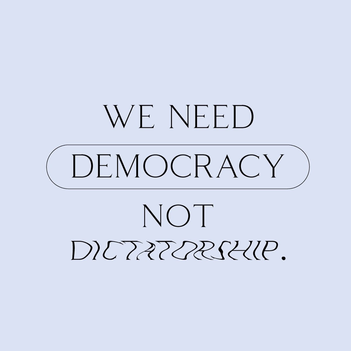 ทาง ALLFORSIVAKORN ขอเป็นอีกหนึ่งกระบอกเสียงเพื่อเรียกร้องสิทธิเสรีภาพและประชาธิปไตยของคนไทยทุกคนนะคะ

| | |

— 𝑹𝒆𝒔𝒑𝒆𝒄𝒕 𝑫𝒆𝒎𝒐𝒄𝒓𝒂𝒄𝒚 𝑻𝒉𝒂𝒊 .

#เยาวชนปลดแอก
#respectdemocracyTHAI
#ให้มันจบที่รุ่นเรา