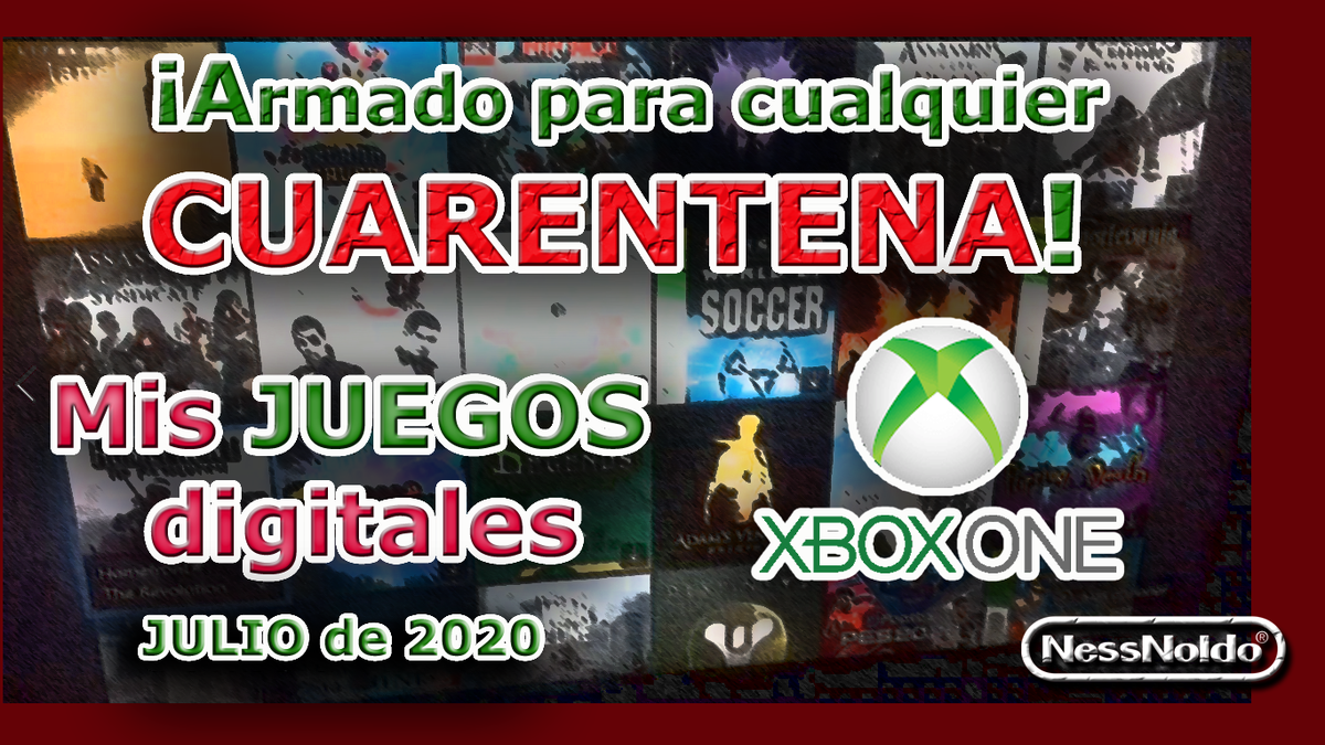 NessNoldo's tweet photo. ¡Mis juegos digitales en Xbox One! Con estos títulos, más los del Game Pass y GOLD, tengo para pasar cualquier cuarentena:

♦ https://t.co/6zsDBW1eLK

#NessNoldo #cuarentena #XboxOne #Xbox #Xbox360 #julio2020 #Quarantine #videogames #videojuegos #DigitalGamesHub https://t.co/LsL6x6BFwv