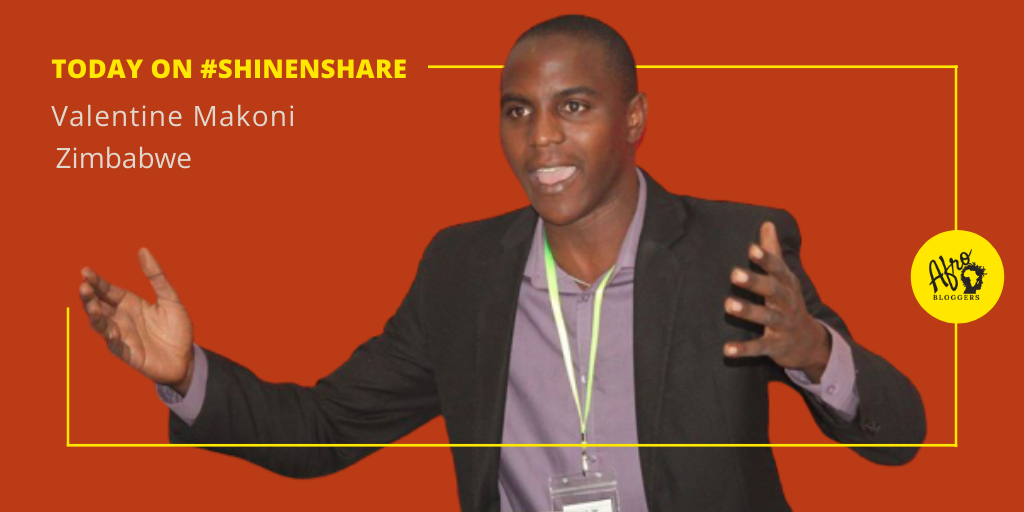 AfroBloggers's tweet photo. Today's guest is @valentinemakoni from Zimbabwe. Valentine will be taking over in an hour's time. While you wait for him please get acquainted with his site
Blog: https://t.co/4ou0ZR7P7V
Ab https://t.co/D58PwKIeM4