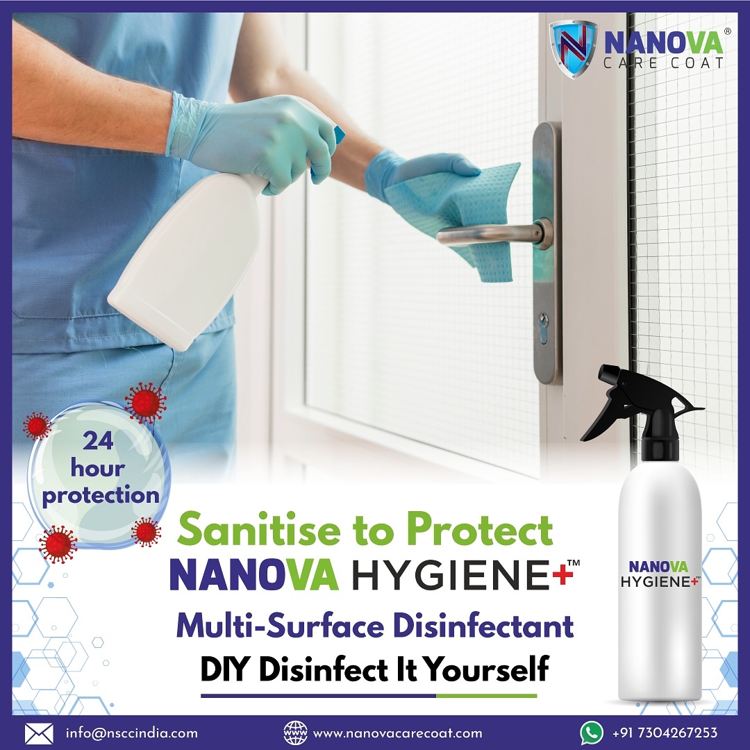 care_coat's tweet photo. Get 24 hour #protection against contracting diseases in public areas. 
Spray on frequently touched surfaces for your safety.
#DIY #DisinfectItYourself

#nanova #safteyfirst #healthfirst
#sanitizer #antibacterial #germsfree #sanitize #disinfectant #antimicrobial https://t.co/5i0UOIyWUg