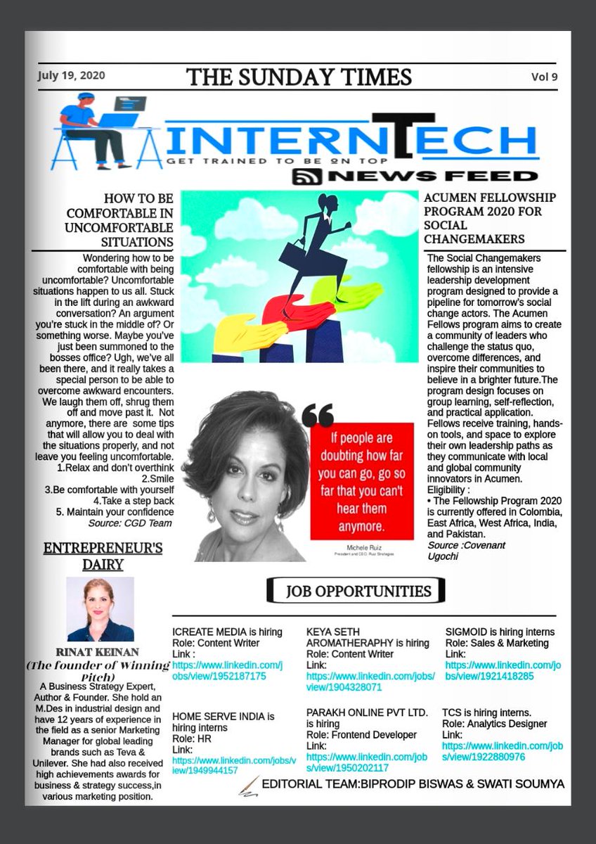 emeetab's tweet image. The Sunday times is out!!
@Interntechcnct 

#interntech