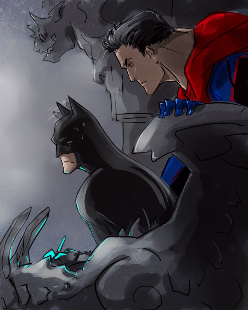 ldnaiuke57's tweet photo. - NO, Conner.
- I didn't say a single word yet!
- Yes, but my answer is still the same - No way.
- But Titans need their Batman, Tim!
- I left you only for two days, Conner. It's ridiculous!

#timdrake #connerkent #batman #notbruce #superman #notclark #iluvtheseboys https://t.co/nGinXmrAMQ