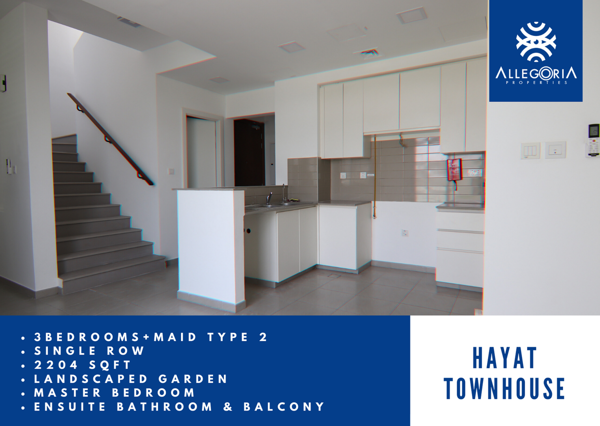 AllegoriaProp's tweet photo. HAYAT TOWNHOUSES ▪️ FOR RENT ▪️ AED 75,000
ALLEGORIA PROPERTIES
▪️ 3Bedrooms+Maid Type 2
▪️ Single Row 
▪️ 2204 SQFt
▪️ Landscaped Garden 
▪️ Master bedroom
▪️ Ensuite bathroom &amp; balcony
Contact us for more details: 📱 +971 55 876 6789 / +971 4 558 8509 https://t.co/96Zd4X2MGn