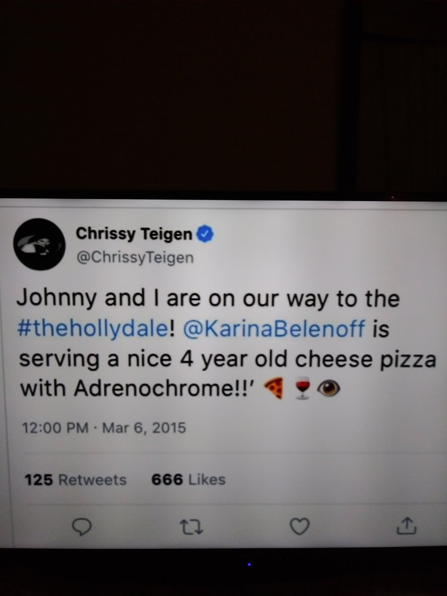 RosePat0325's tweet photo. We see you and your 666 likes
#Pedowood  #PEDOGATEISREAL https://t.co/zJPECB8lz8