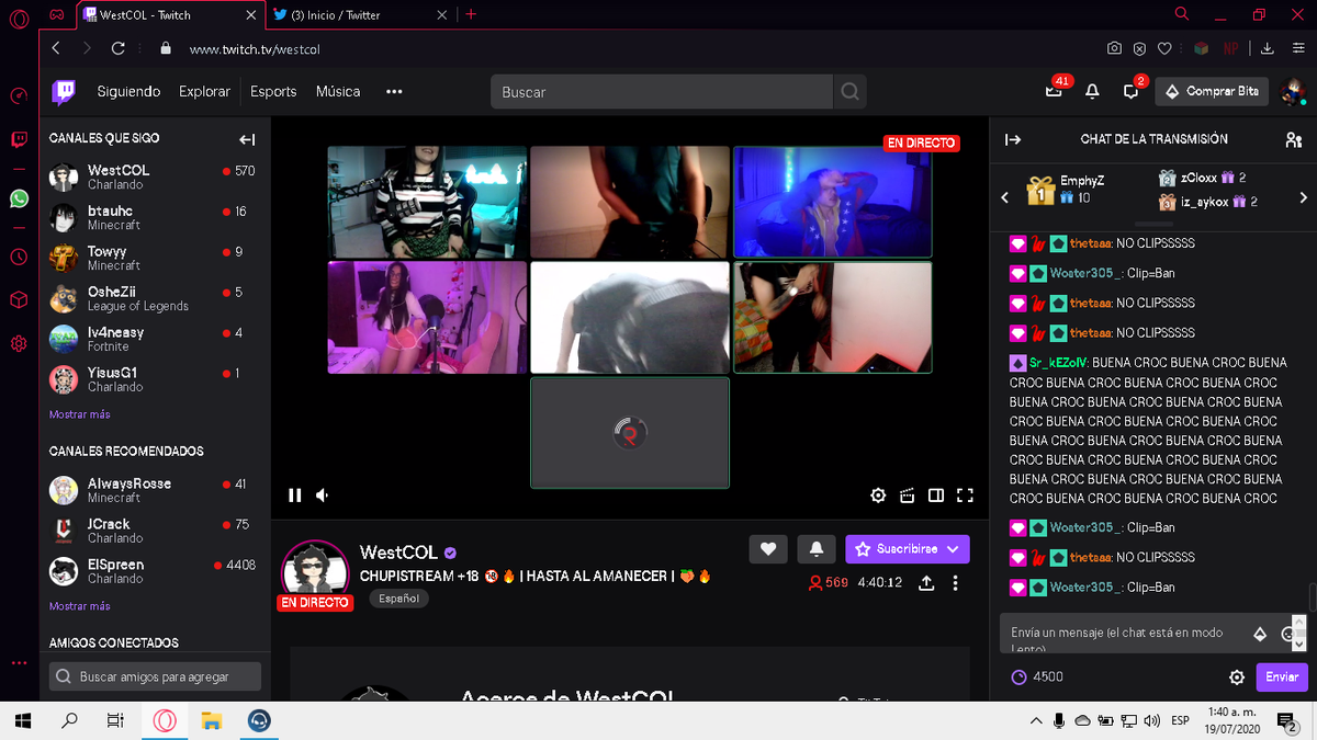 GenerosidadCOL's tweet photo. @WestCOL_  Usted es lo mejor que puede tener twitch 😍 https://t.co/OhkHb4J6NJ